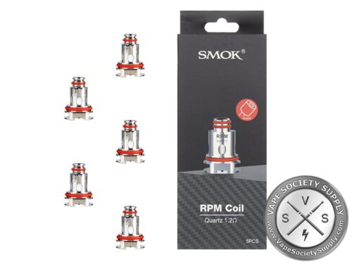 SMOK RPM Replacement Coils 5PCS Quartz 1.2ohm