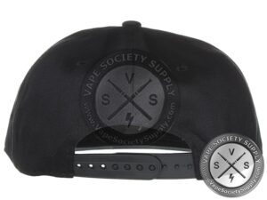 Smok Snapback Caps -White Logo