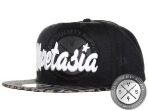Vapetasia Snap back Cap -White Logo