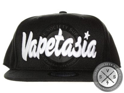 Vapetasia Snapback Cap -White Logo