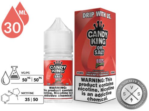 Belts Strawberry CANDY KING ON SALT info