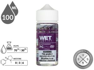 Blackberry Iced Ejuice by Wet Liquids 100ml