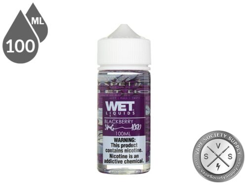 Blackberry Iced Ejuice by Wet Liquids 100ml