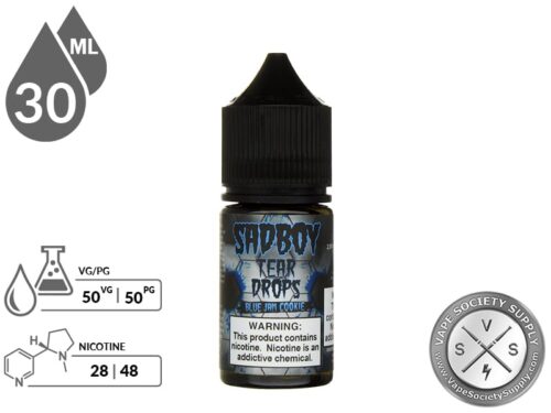 Blue Jam Cookie by SadBoy Tear Drops Salts 30ml