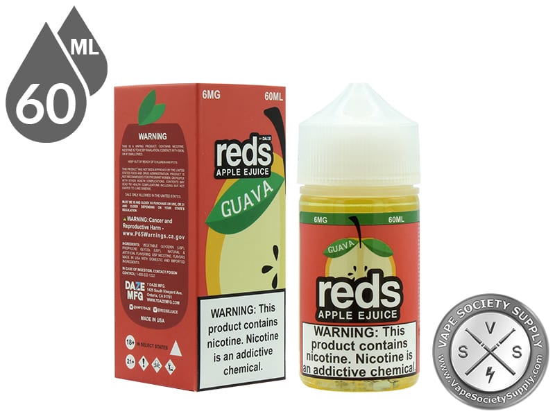 7 Daze Apple Ejuice ICED STRAWBERRY - Red's Apple E-Juice - 7 DAZE - 100mL  | THE VAPE SITE Reds Apple 7 Daze