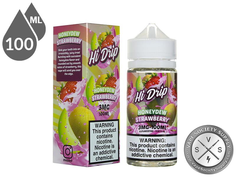 Honeydew Strawberry by HI-DRIP E-liquid 100ml ⋆ $11.99