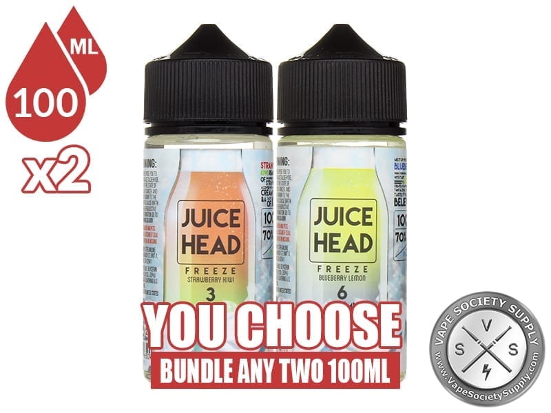 Juice Head Freeze Bundle 2x100ml (200ml) ⋆ Vape Juice Bundle ⋆ 25.982228