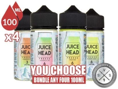 Juice Head Freeze Bundle 400ml (4x100ml)