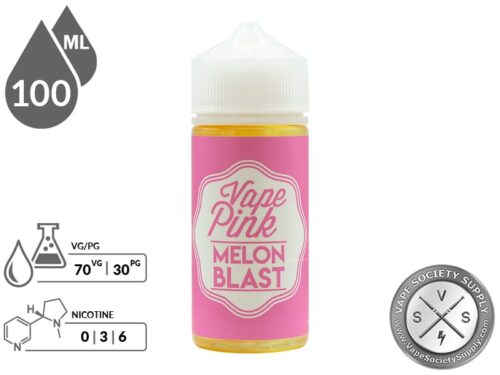 Melon Blast by Vape Pink Eliquid 100ml