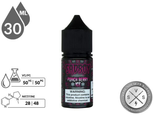 Punch Berry Ice by Sadboy Salts 30ml