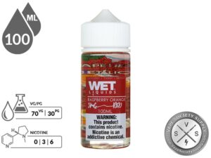 Raspberry Orange Iced by Wet Liquids 100ml