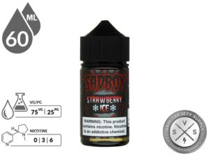 Strawberry Ice by SadBoy E-Liquid 60ml