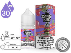 Strawberry Watermelon Bubblegum CANDY KING ON SALT info