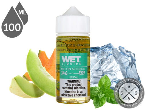 Melon Menthol Iced by Wet Liquids 100ml