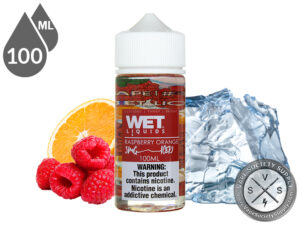 Raspberry Orange Iced by Wet Liquids 100ml