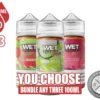 Wet Liquids Remixed Bundle 3 100ml (300ml)