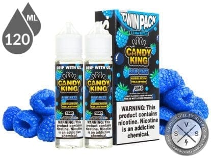 Blue Razz Bubblegum by Candy King 120ml