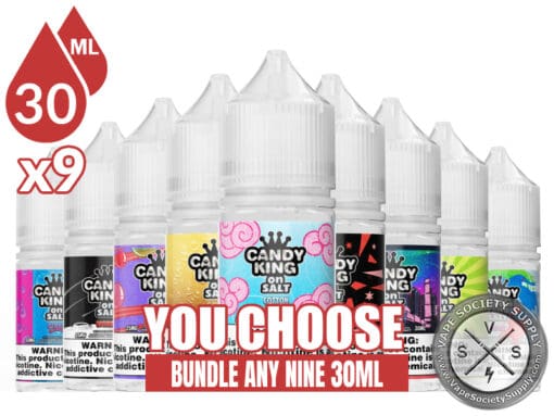 Candy King Salt Bundle 9 30ml (270ml)