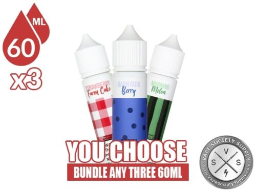 Fresh Farms E-Liquid Bundle 3x60ml
