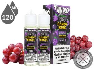 Grape Bubblegum by Candy King 120ml