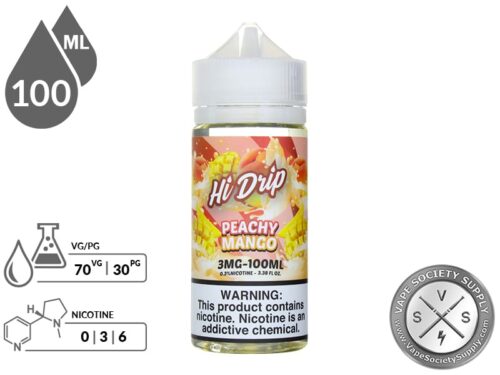 Hi Drip 100ml Peachy Mango Vape