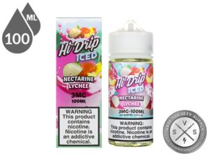 Hi Drip Iced 100ml Nectarine Lychee Iced E Juice