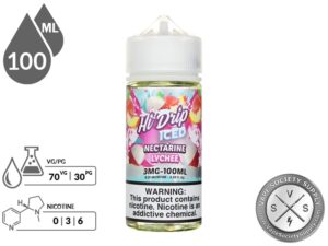 Hi Drip Iced 100ml Nectarine Lychee Iced Vape