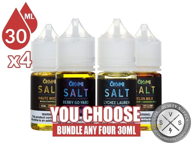 Okami Salt Bundle 4x30ml (120ml) ⋆ $0