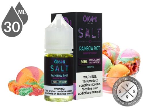 Rainbow Riot by Okami Salt 30ml