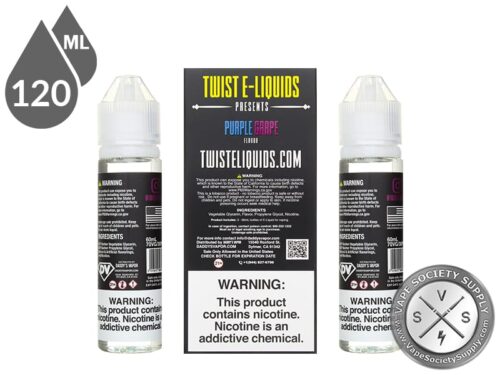 Twist 120ml Purple Grape E Liquid