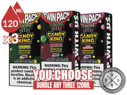 Candy King Bubblegum Collection Bundle 3 120ml (360ml)