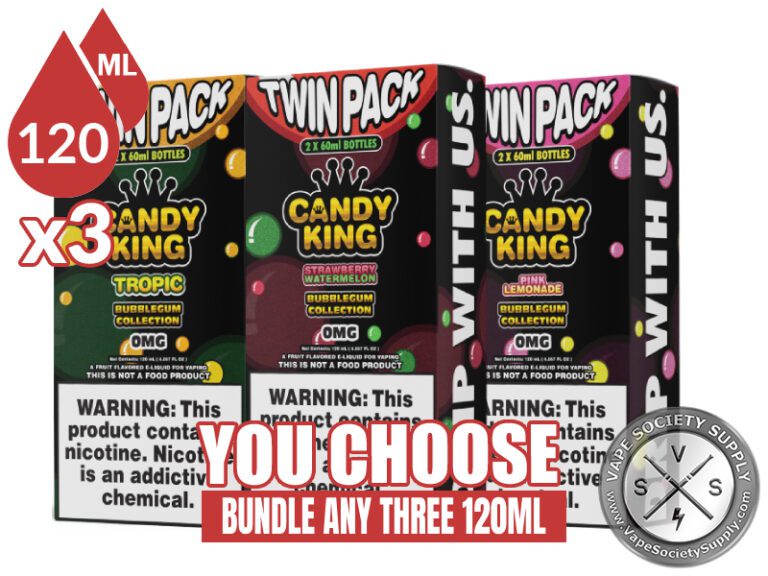 Candy King Bubblegum Collection ⋆ Vape Society Supply