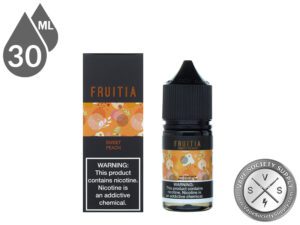 Fruitia Salts 30ml Sweet Peach E Juice