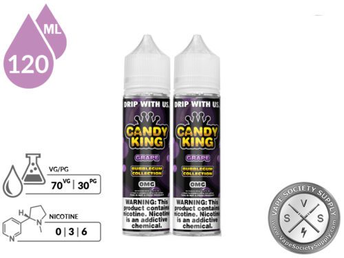 Grape CANDY KING BUBBLEGUM COLLECTION info