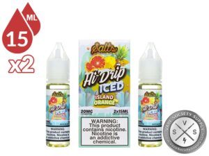 Hi Drip Iced Salts 30ml Island Orange E Juice