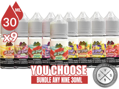 Hi Drip Salts Bundle 9 30ml (270ml)