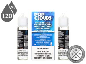 Pop Clouds 120ml Blue Razz EJuice