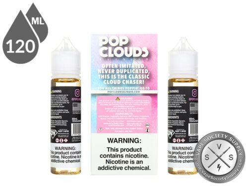 Pop Clouds 120ml Cotton Fluff EJuice