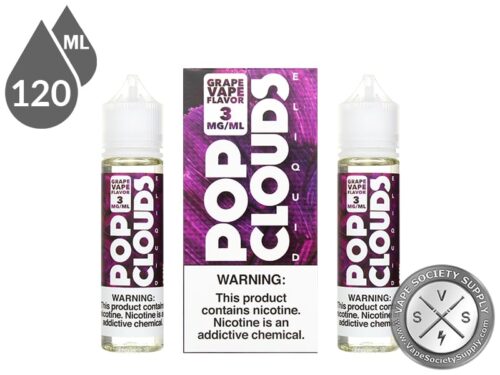Pop Clouds 120ml Grape Vape E Juice