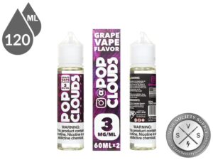 Pop Clouds 120ml Grape Vape E Liquid