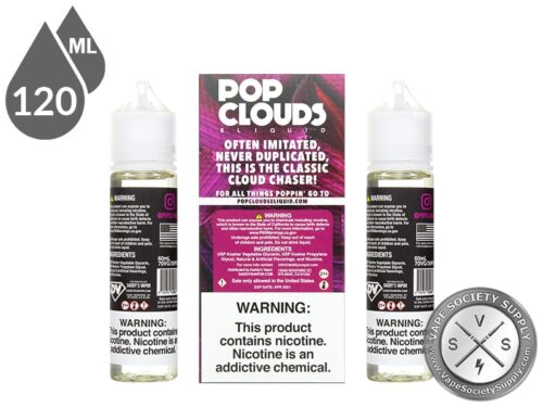 Pop Clouds 120ml Grape Vape EJuice