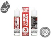 Pop Clouds 120ml Strawberry E Liquid