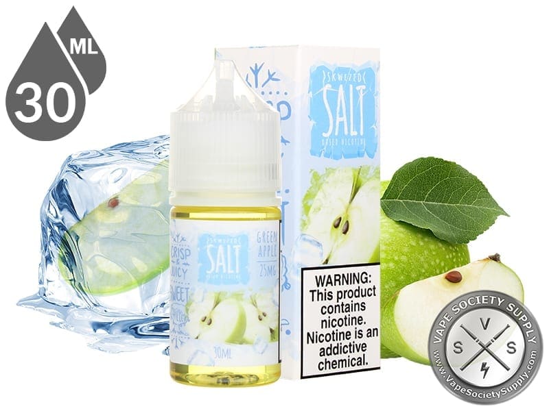 Green Apple Iced By Skwezed Salt 30ml ⋆ $13.99