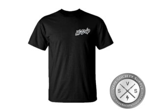 Teardrip TShirt Black Hi Drip Front