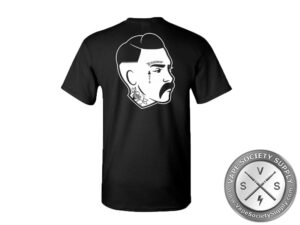 Teardrip TShirt Black Hi Drip Back