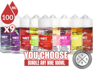 Wet Liquids E-Juice Bundle 9 100ml (900ml)