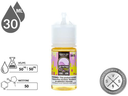 Air Factory TFN Salts 30ml Pink Punch E Liquid