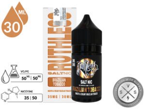 Brazilian Tobacco By Ruthless Salt Nic info