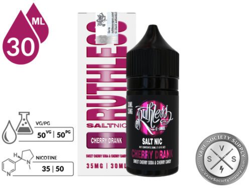 Cherry Drank RUTHLESS SALT info
