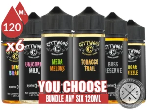 Cuttwood Bundle 6 120ml (720ml)
